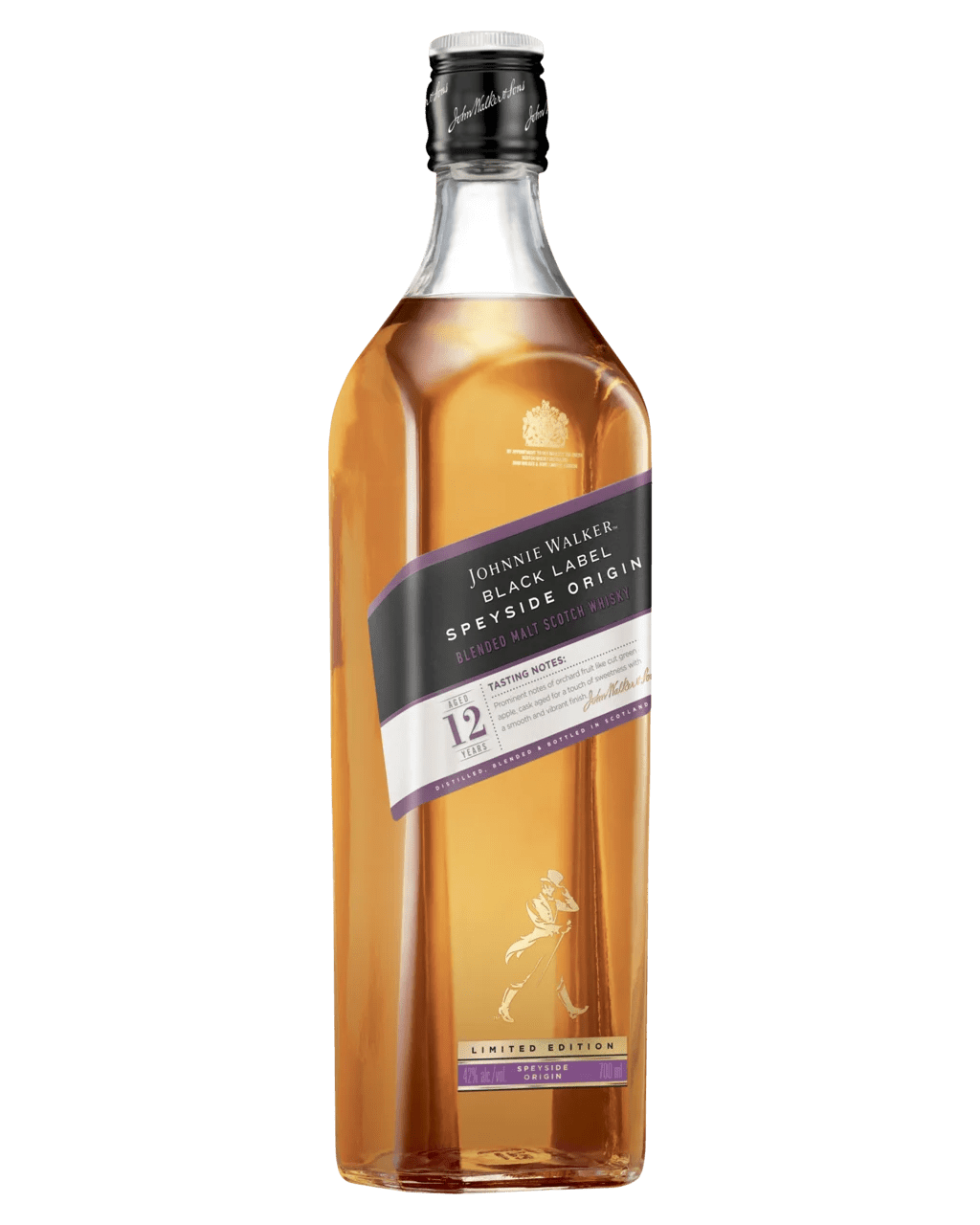 Johnnie Walker Black Label Speyside Origin Blended Scotch Whisky 700mL