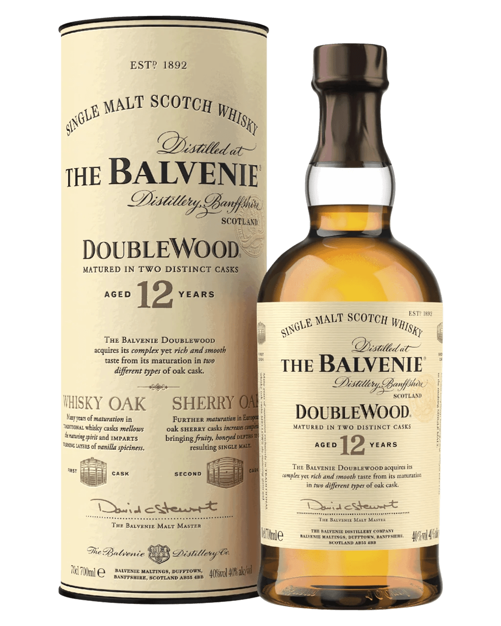 Buy The Balvenie 12 Year Old DoubleWood Single Malt Scotch Whisky 700mL