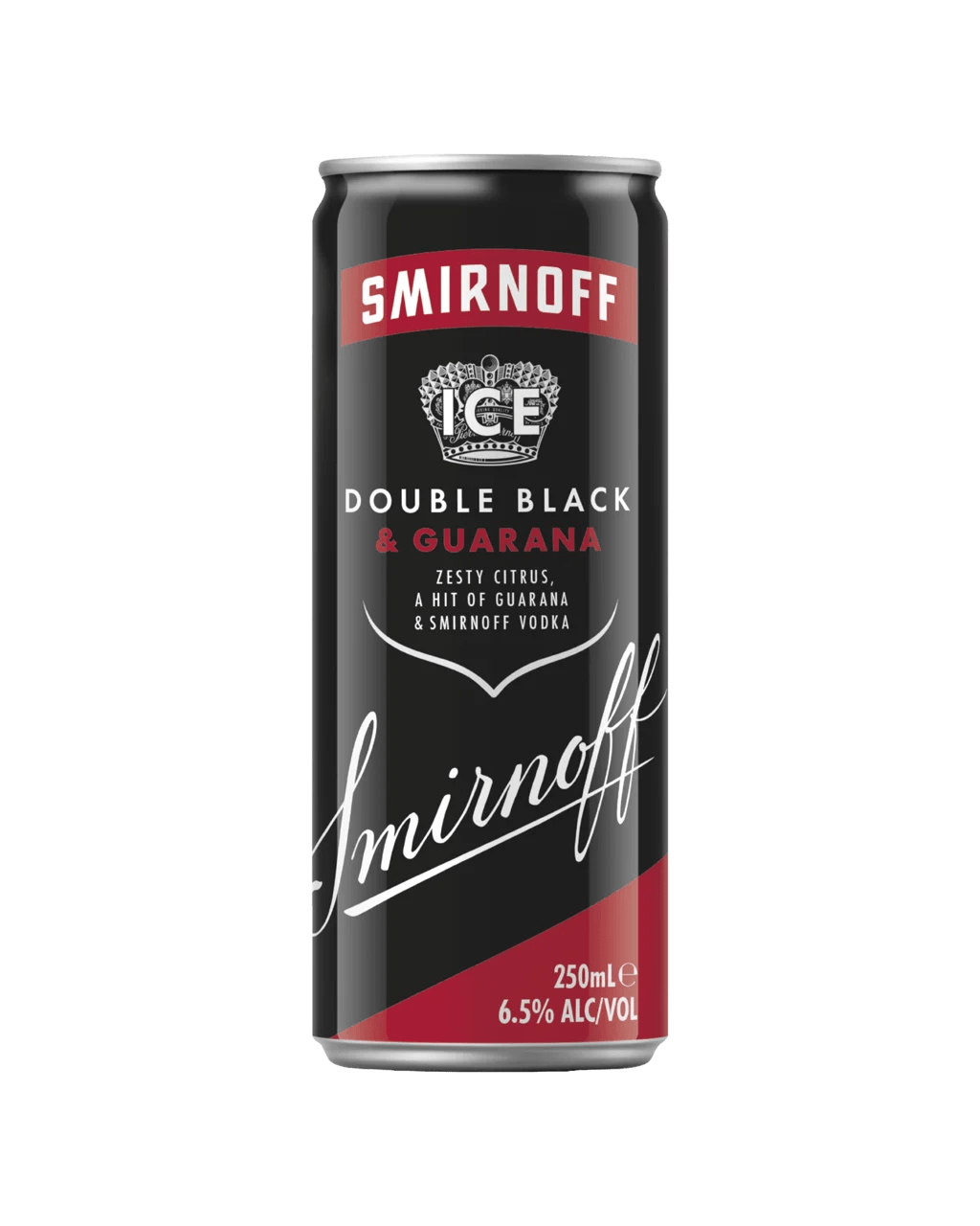 Buy Smirnoff Ice Double Black & Guarana Cans 250ml Online (Lowest Price