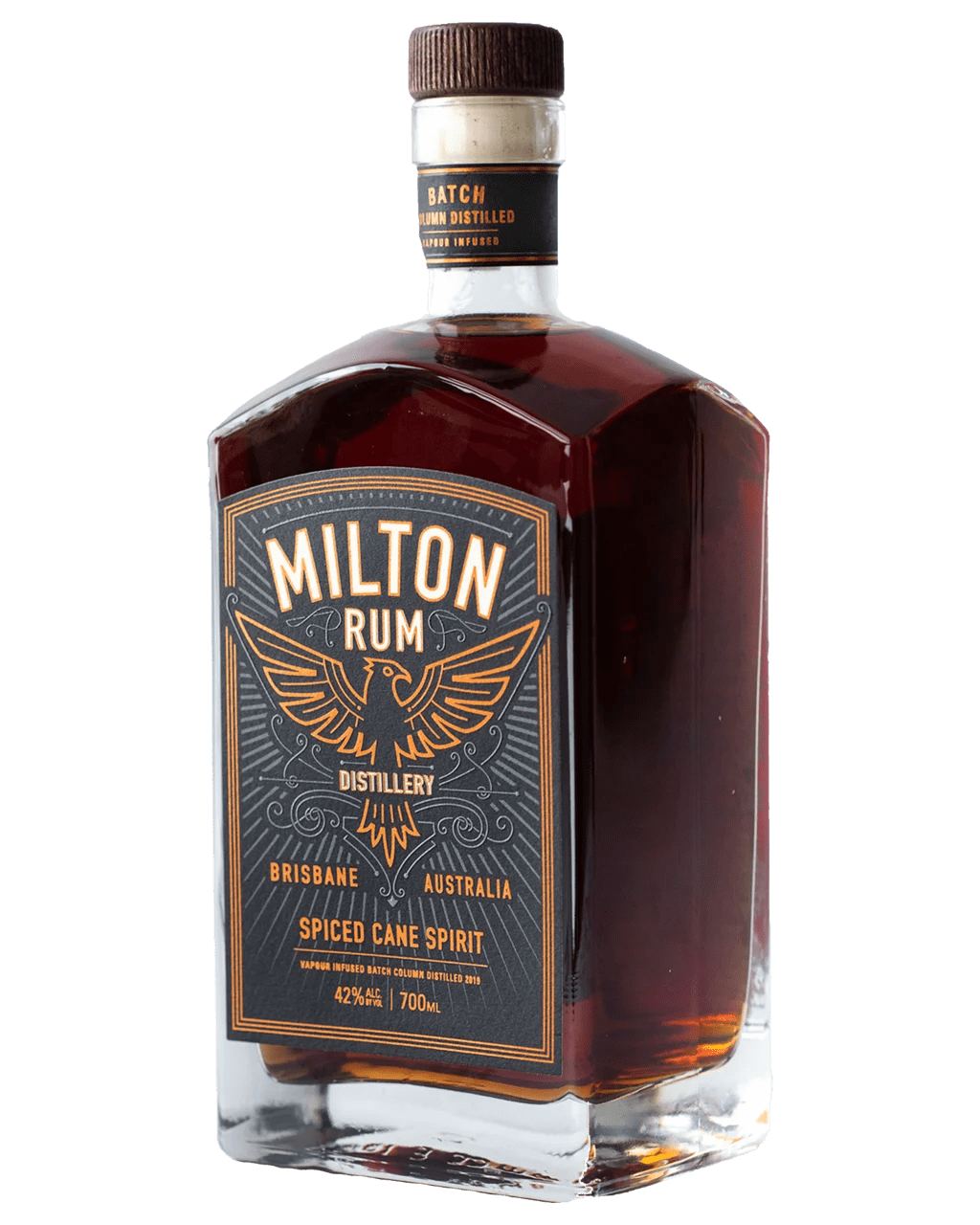 Milton Rum Distillery Spiced Cane Spirit 700mL Boozy
