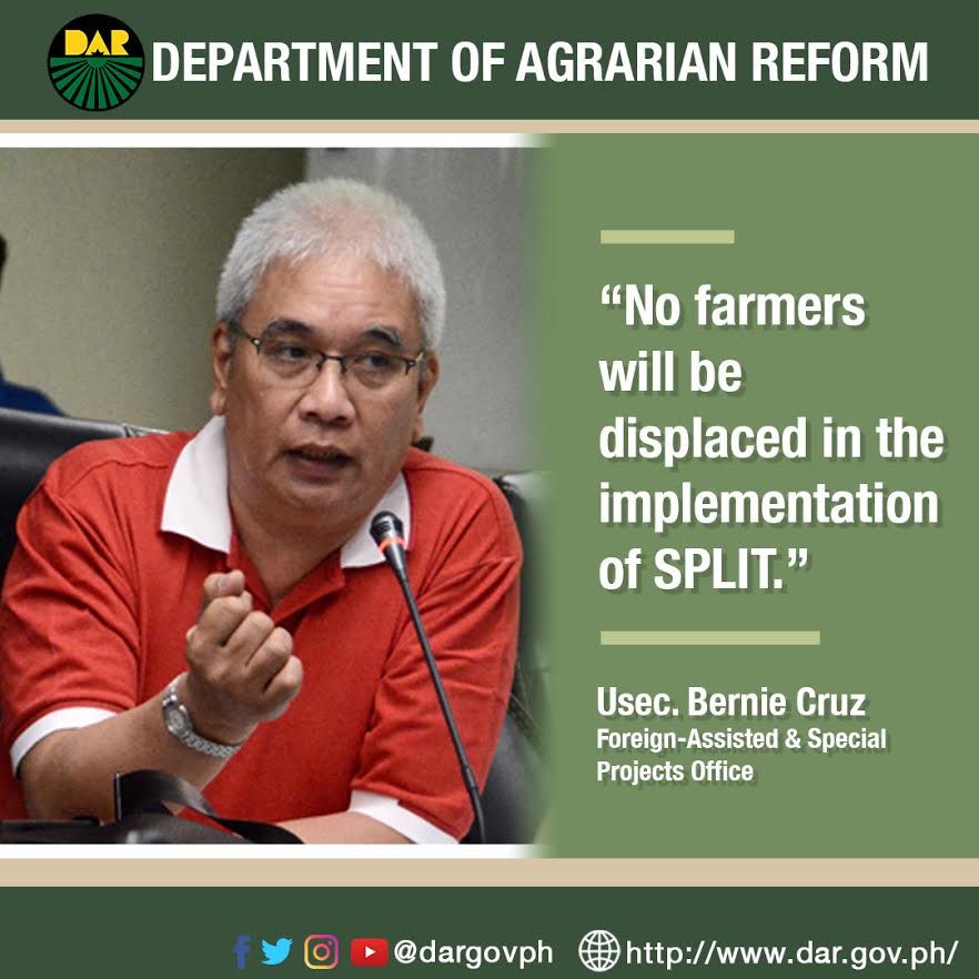 On DAR’s implementation of the Support to Parcelization of Lands for