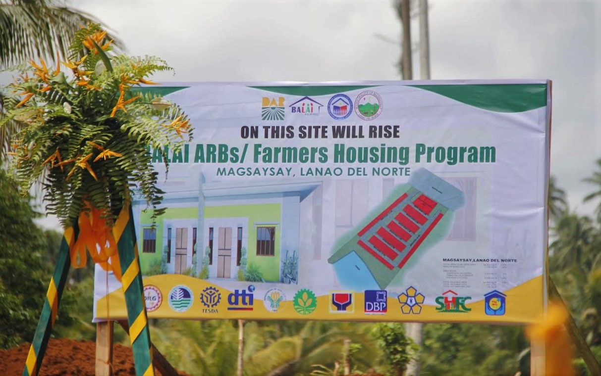 DAR breaks ground for two housing sites for Lanao del Norte ARBs DAR