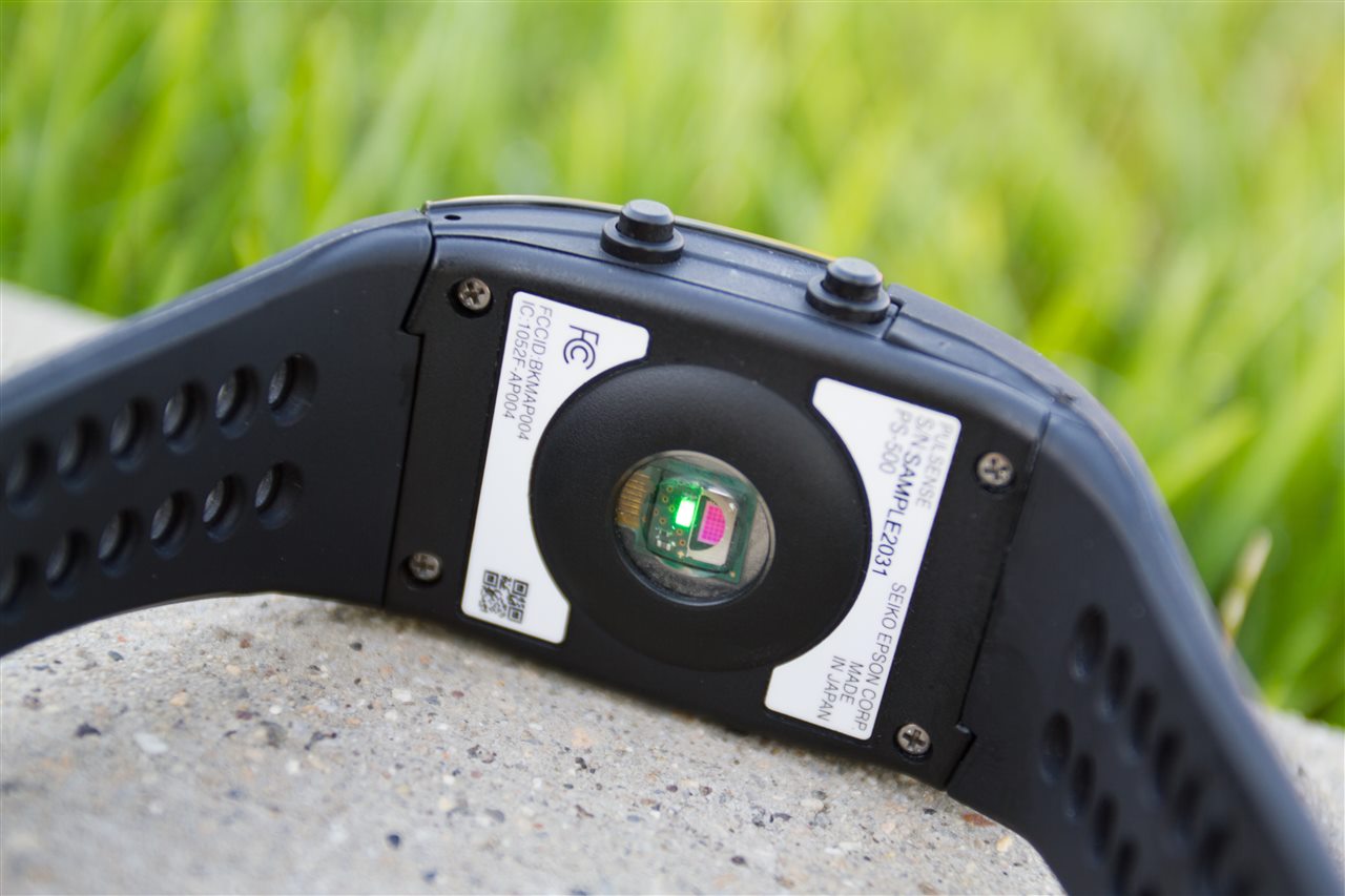 Handson with Epson’s new Pulsesense optical heart rate activity