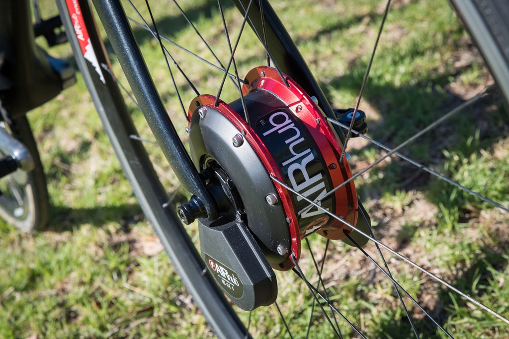 Handson The AIRhub onroad cycling resistance unit DC Rainmaker