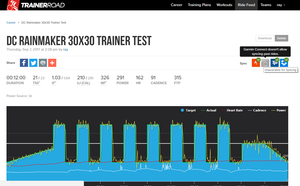 TrainerRoad adds Garmin Cycling Dynamics support, plus upload to Garmin