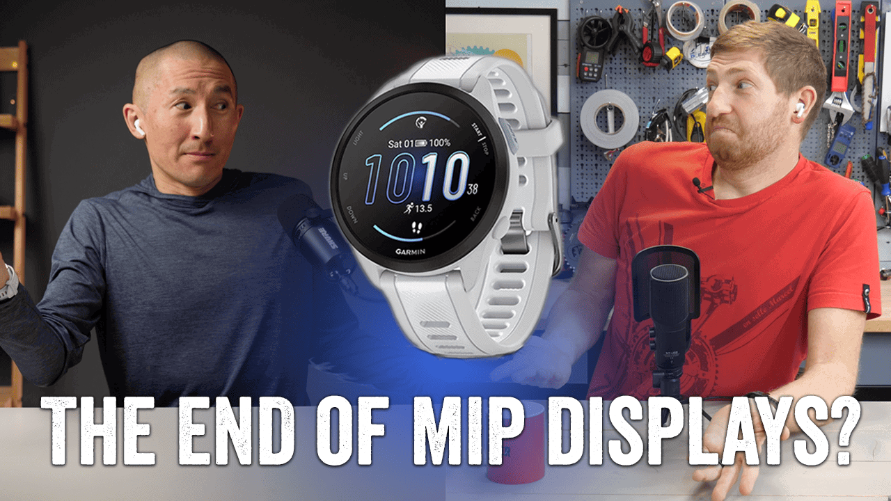 FIT File The End of MIP Displays? Garmin Forerunner 165 and New