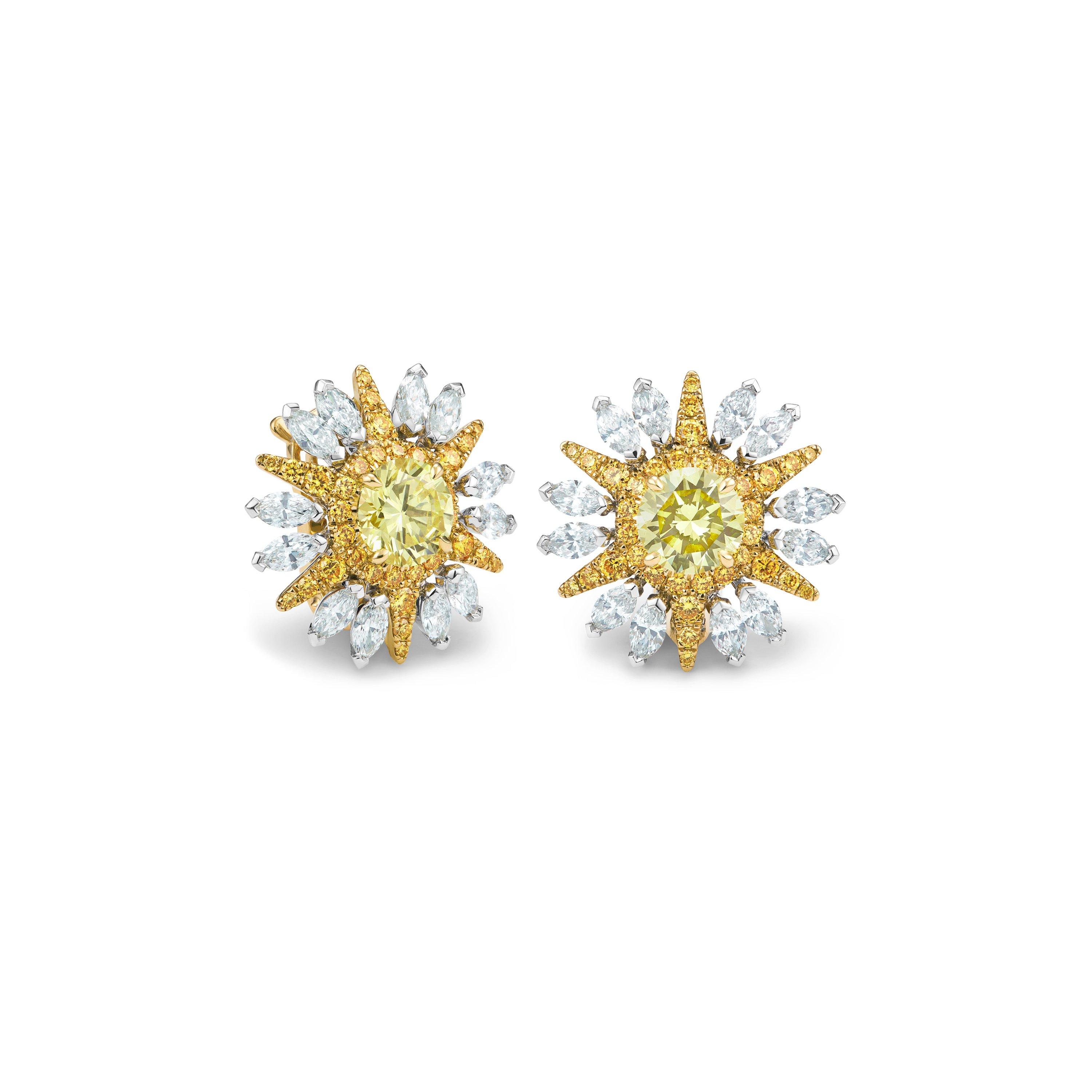 Luxury Diamond Earrings High Jewelry De Beers US