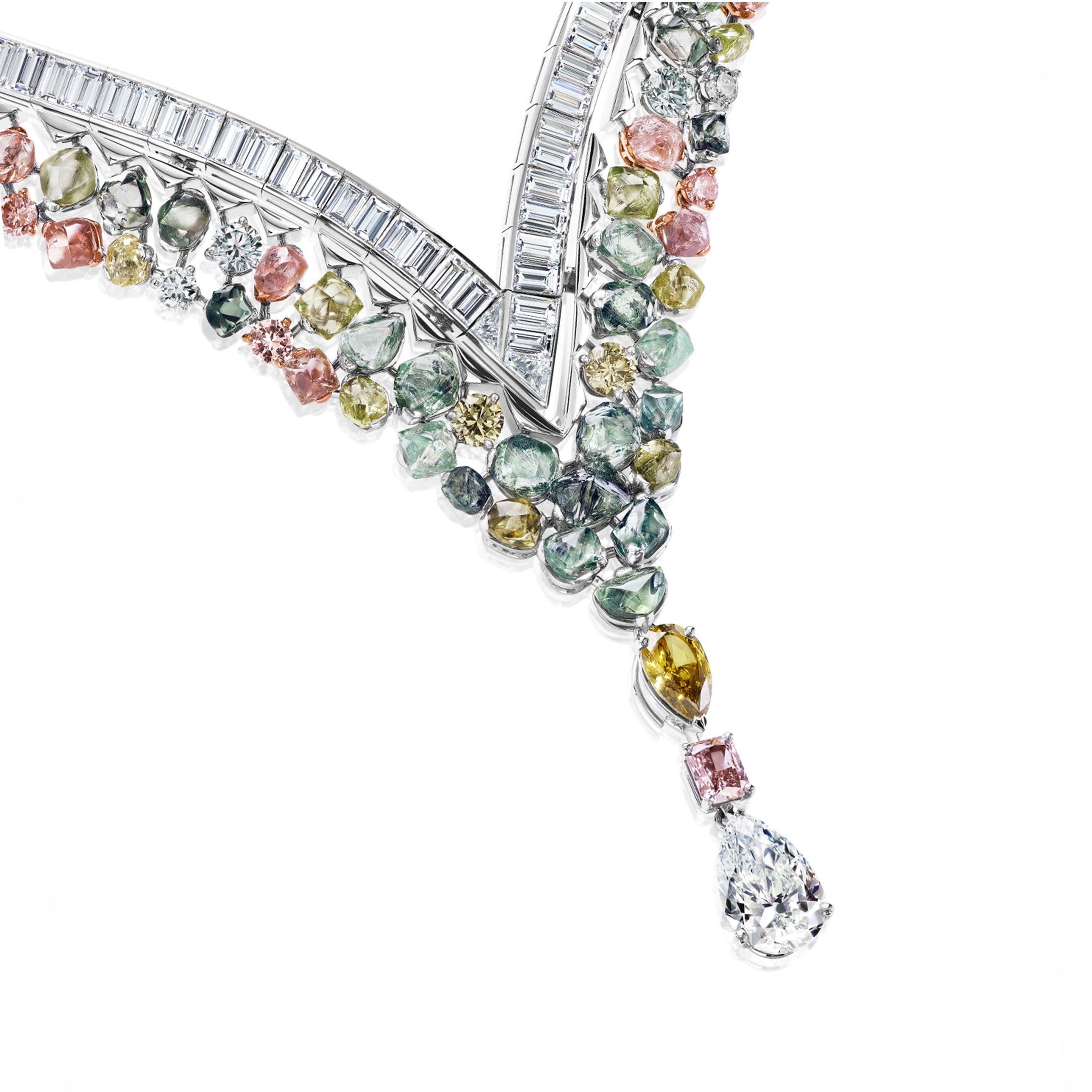 Portraits of Nature by De Beers, Knysna Chameleon necklace De Beers UK
