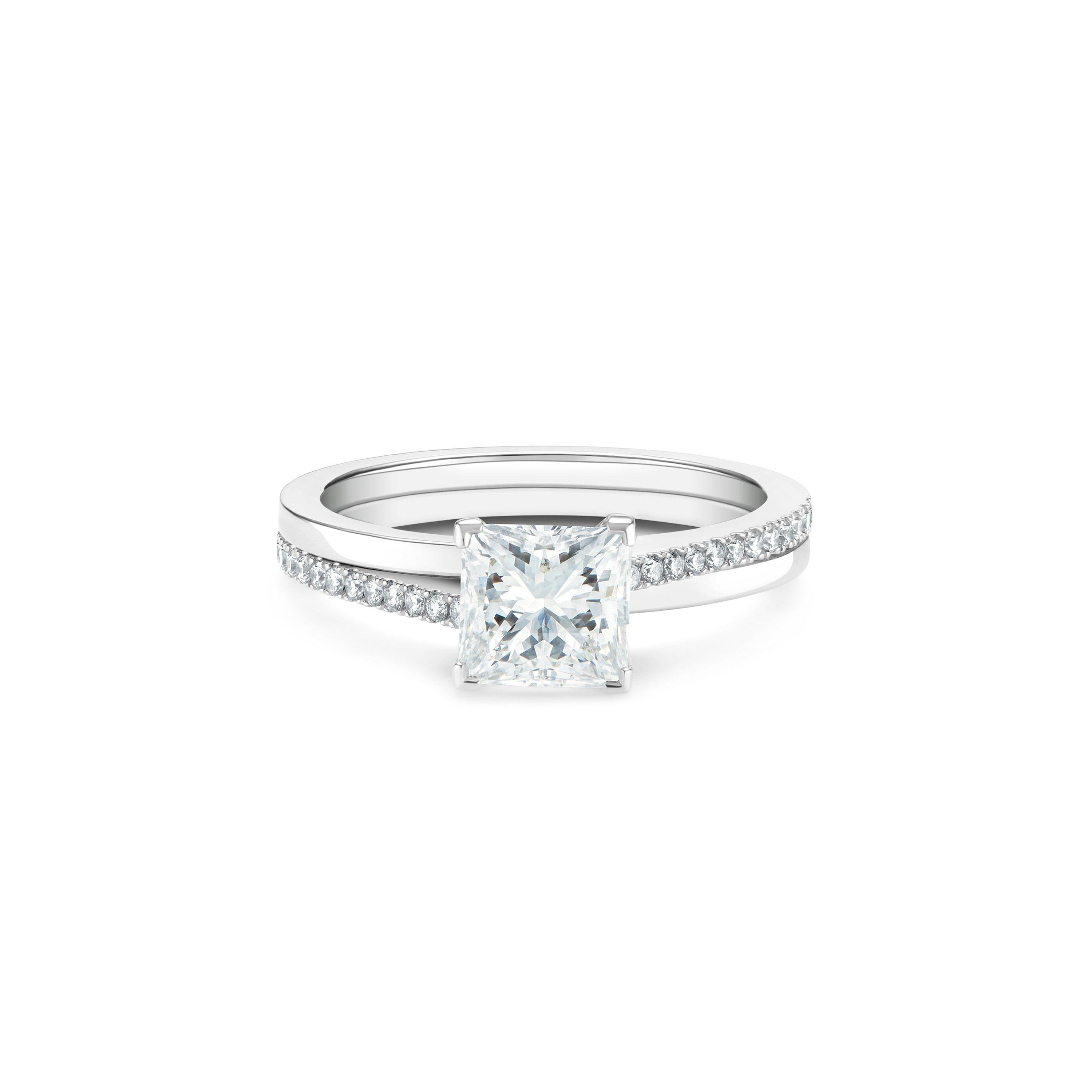 The Promise princesscut diamond ring De Beers UK