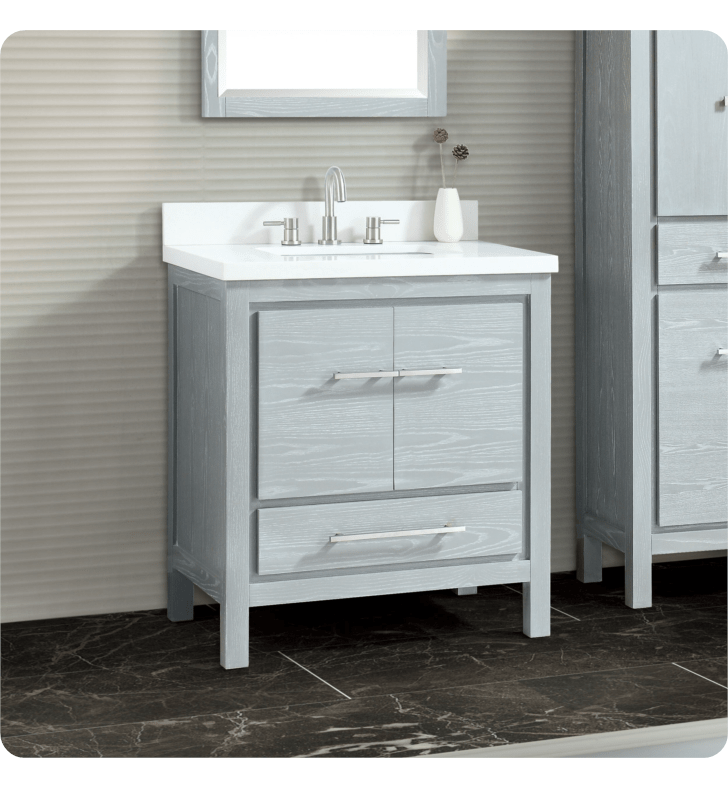 Avanity RILEYVS31SSG Riley 31" Freestanding Single Bathroom Vanity