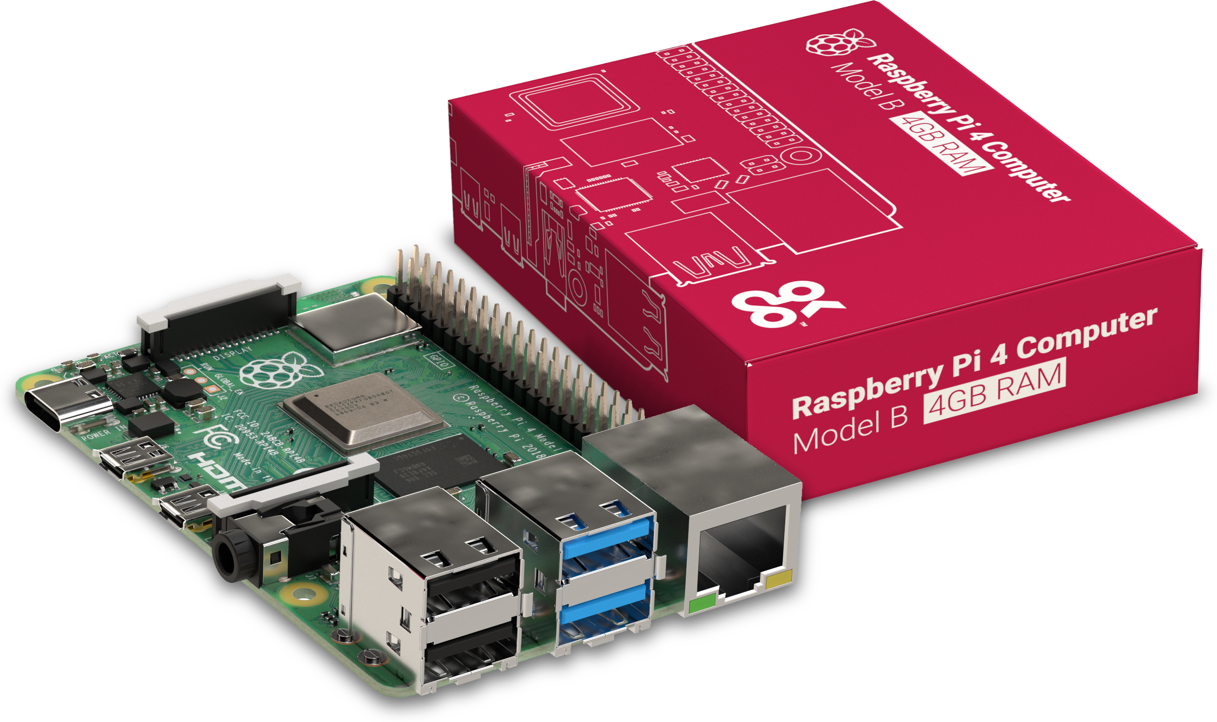 Raspberry Pi 4 Model B 4GB RAM DJMania