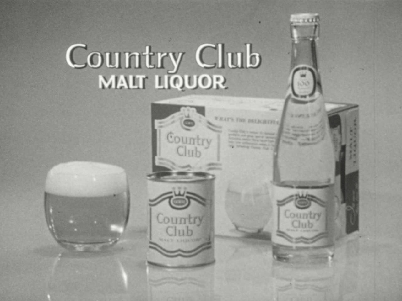 Country Club Malt Liquor Media Collections Online