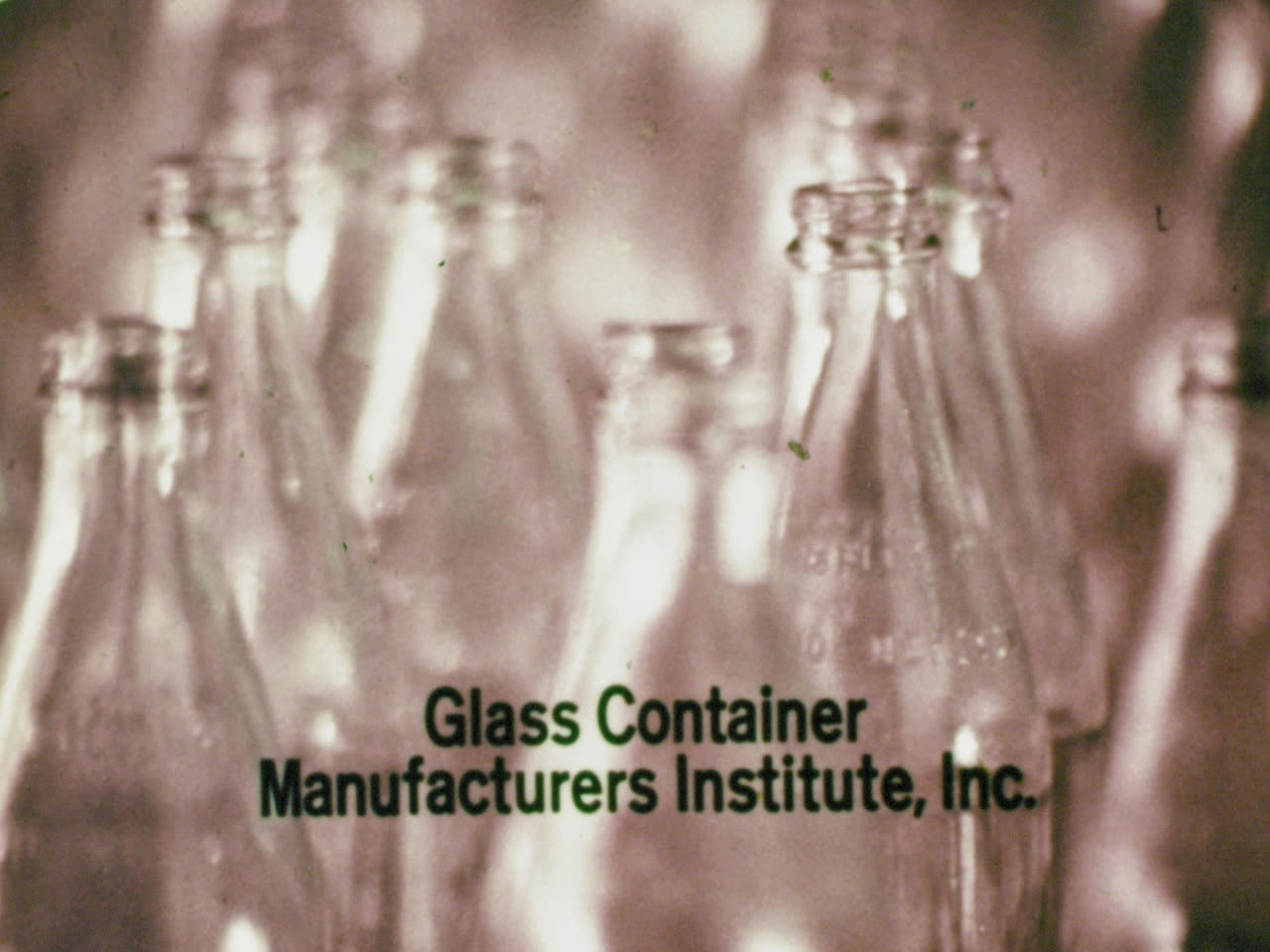 Glass Container Manufacturers Institute "PSA" Media Collections Online