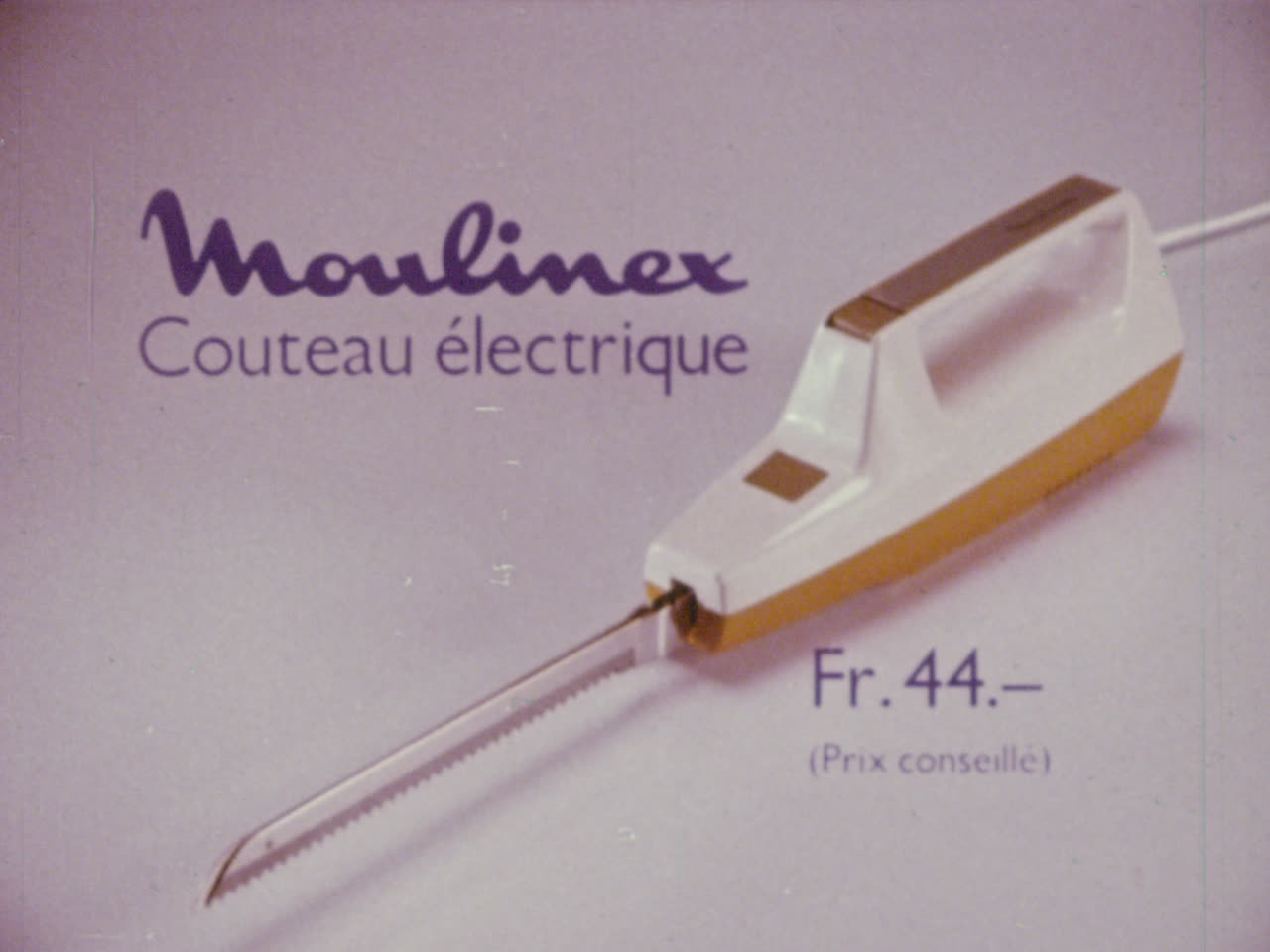 Moulinex "Electric Knife" Media Collections Online