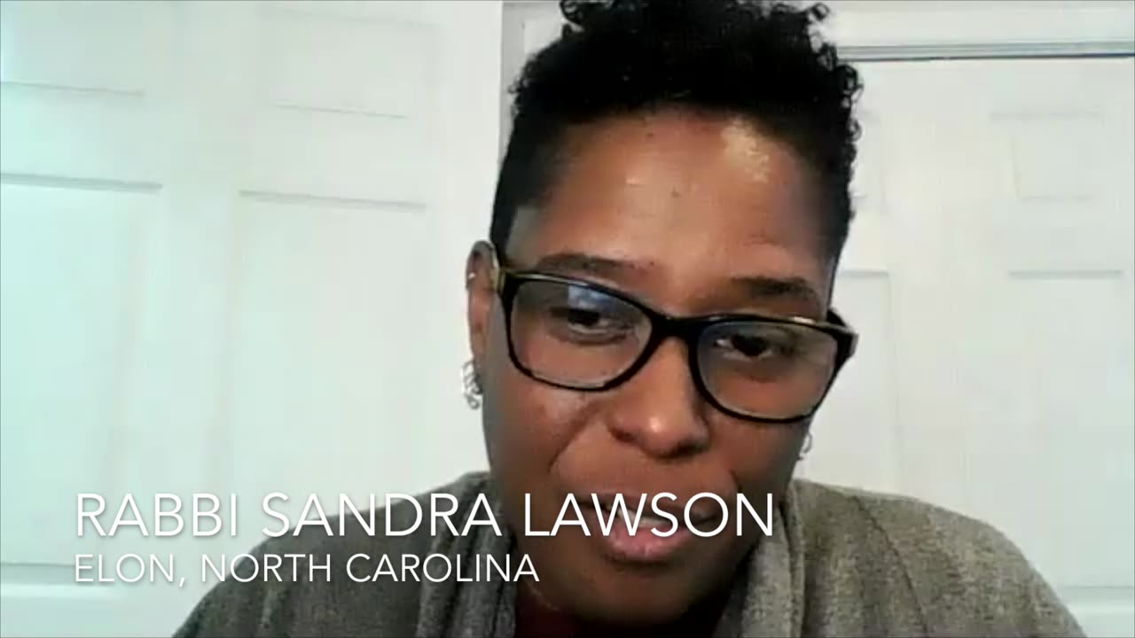 Interview with Rabbi Sandra Lawson, Elon, North Carolina Media