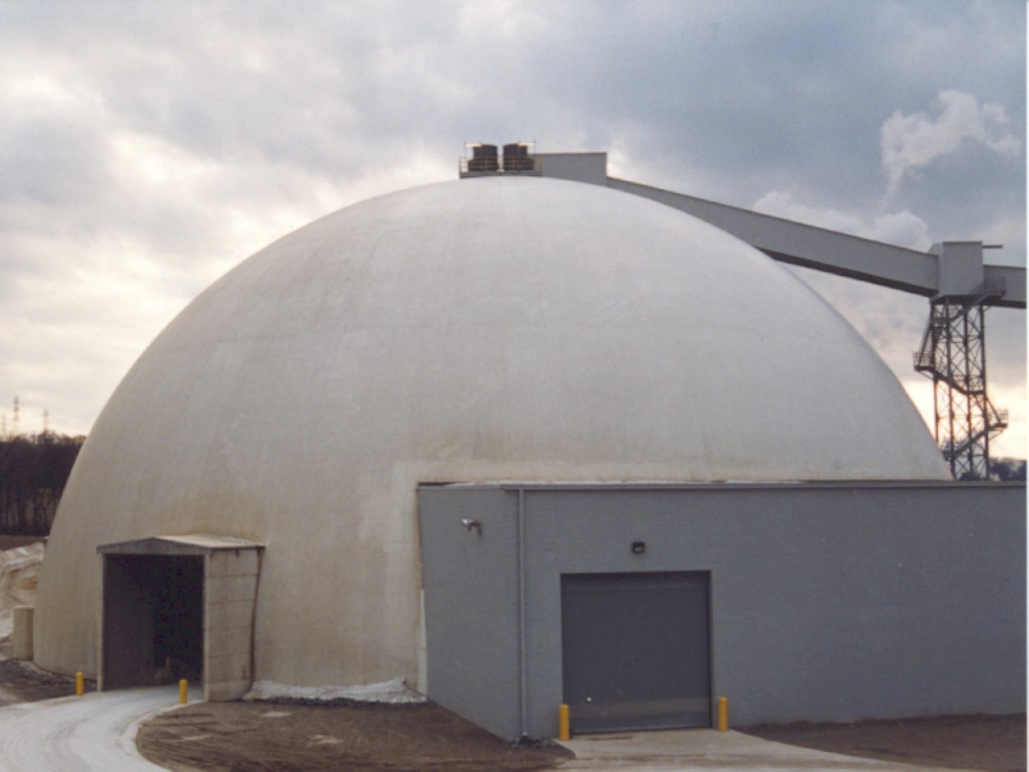 National Gypsum plant Gypsum bulk storage United States Dome