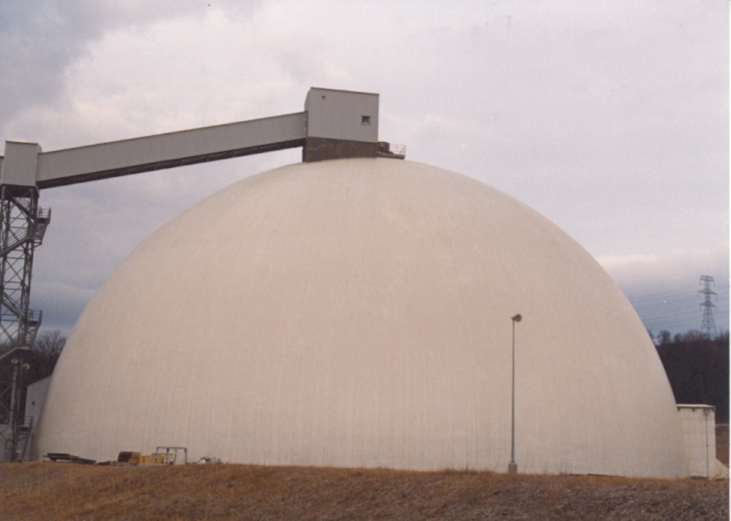 National Gypsum plant Gypsum bulk storage United States Dome Technology