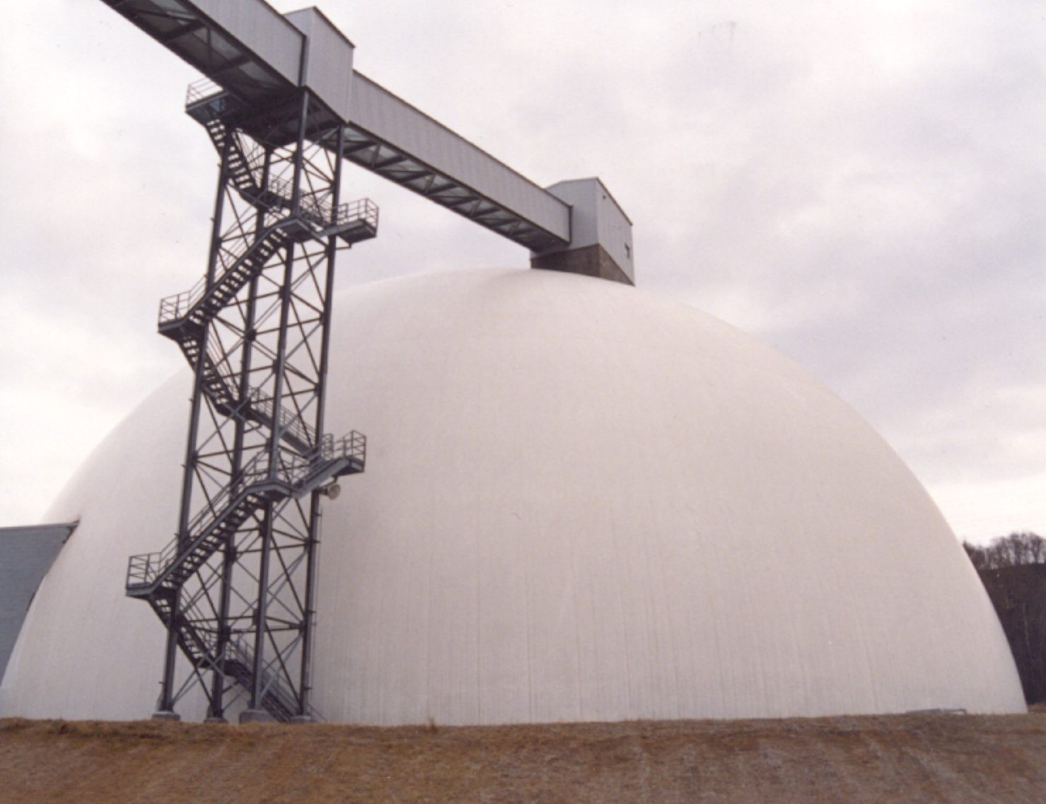 National Gypsum plant Gypsum bulk storage United States Dome Technology
