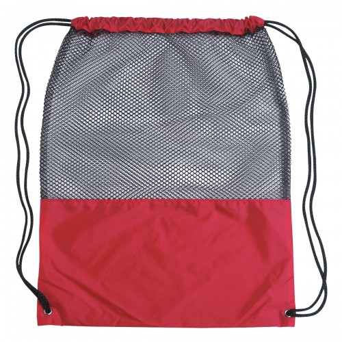 Custom Imprinted Mesh Sports Drawstring Bags