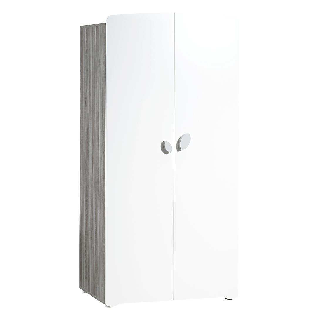 Armoire chambre bébé 2 portes LEAF Maison et Loisirs E.Leclerc