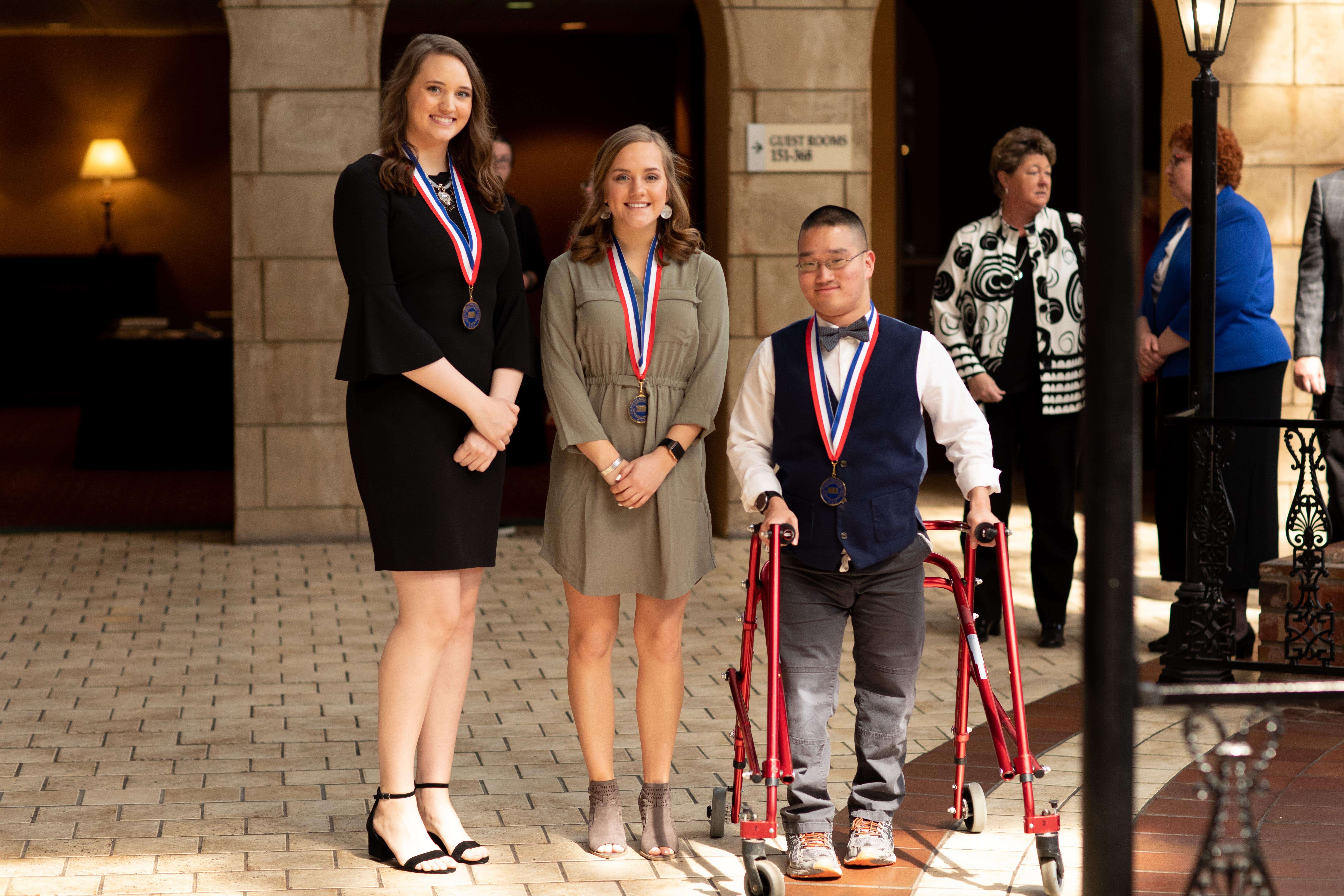 Barton Community College students honored in Topeka for academic
