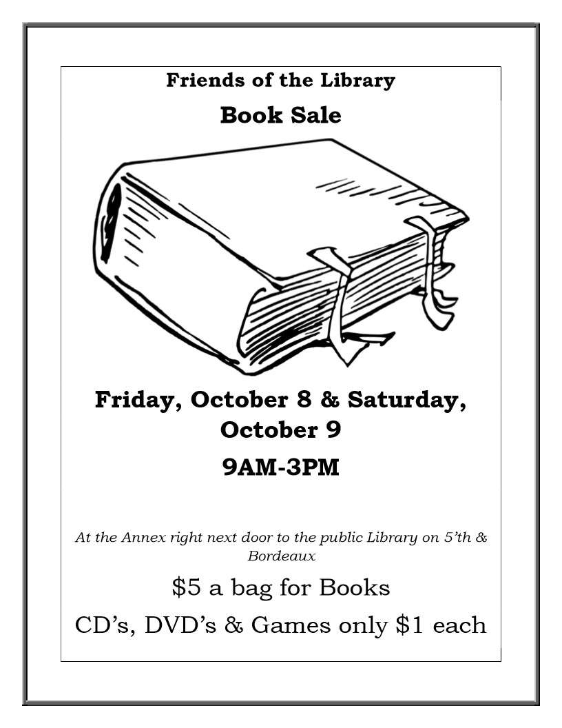 Friends of Chadron Public Library to hold book sale