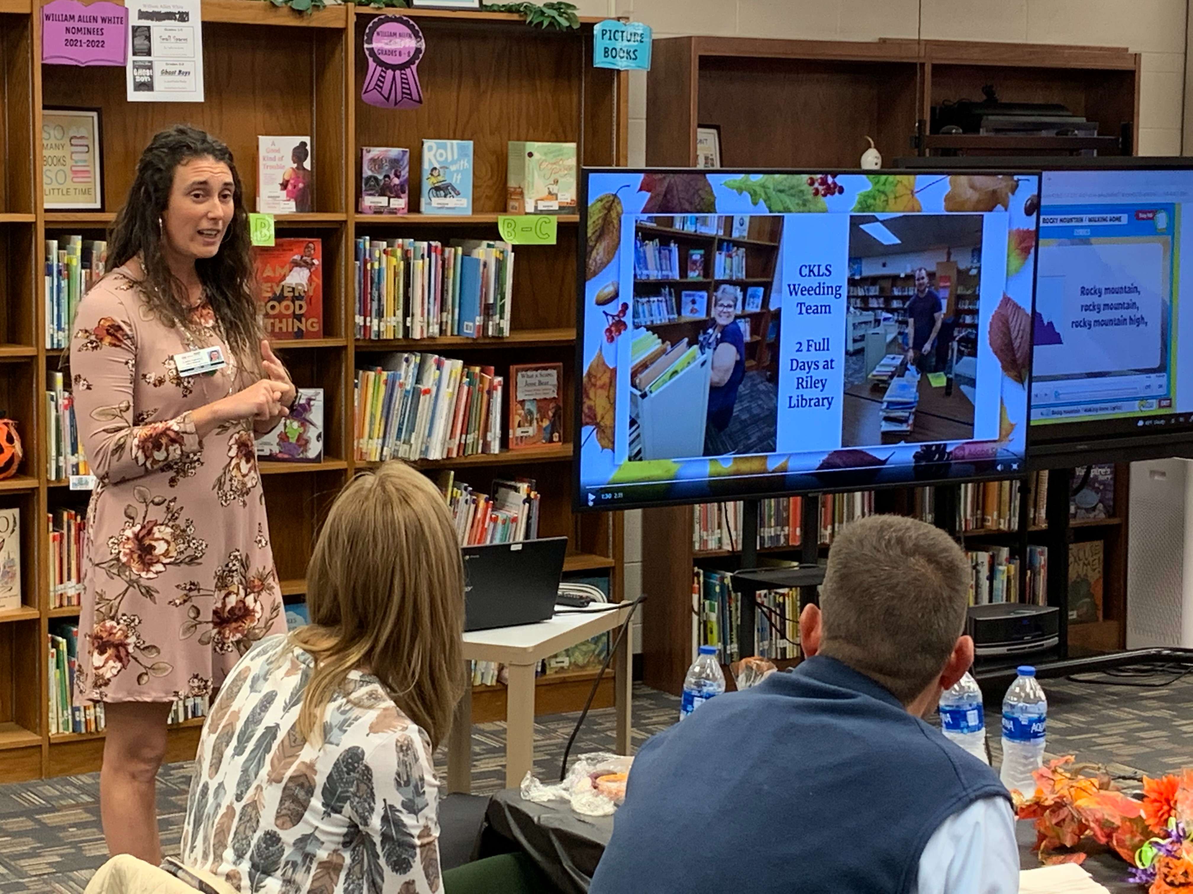 Great Bend's School Board meets at Riley Elementary