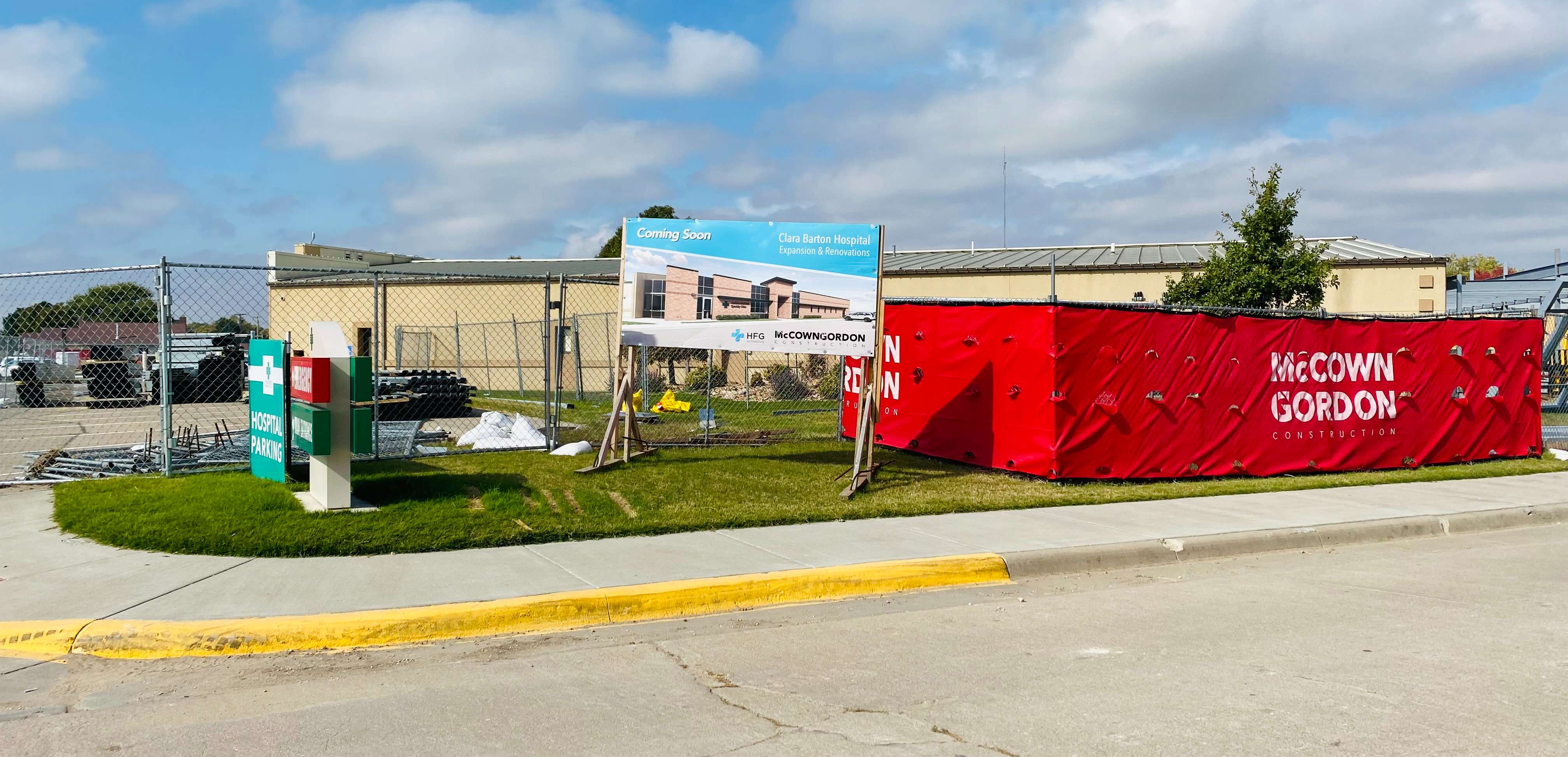 Hoisington & GB Clara Barton hospital projects progressing