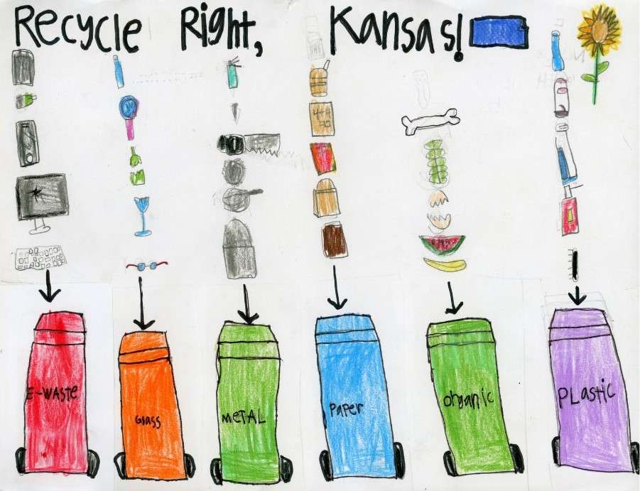 Hoisington & Ellsworth students win artwork contest