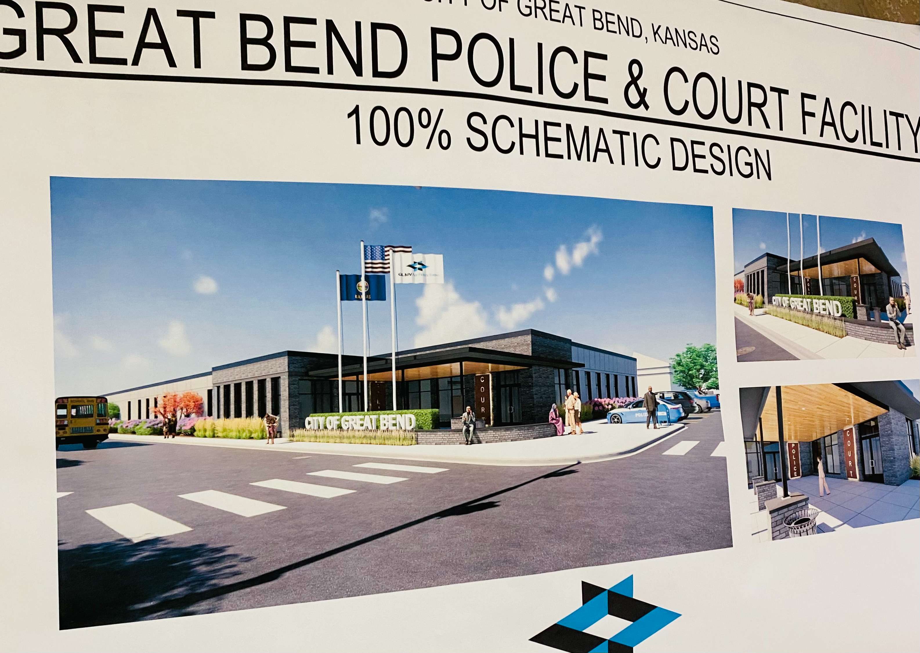 Drawings are complete for new Great Bend police station