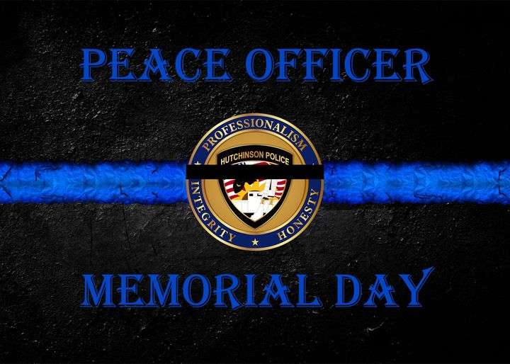 Peace Officers Memorial ceremony today at 11