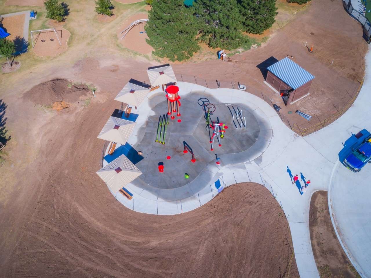 PHOTO GALLERY Hays splash pad opens at ARC Park