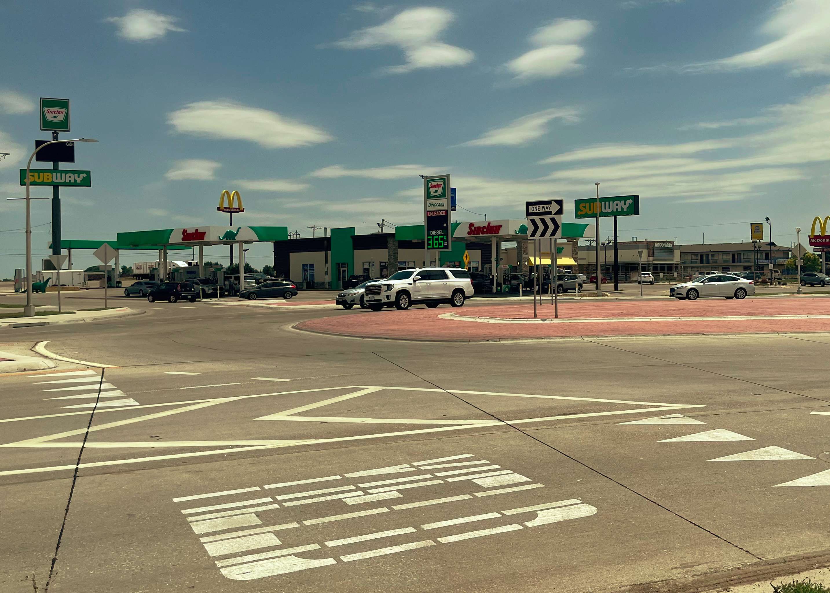 Auto accidents decrease after Vine roundabout construction in Hays