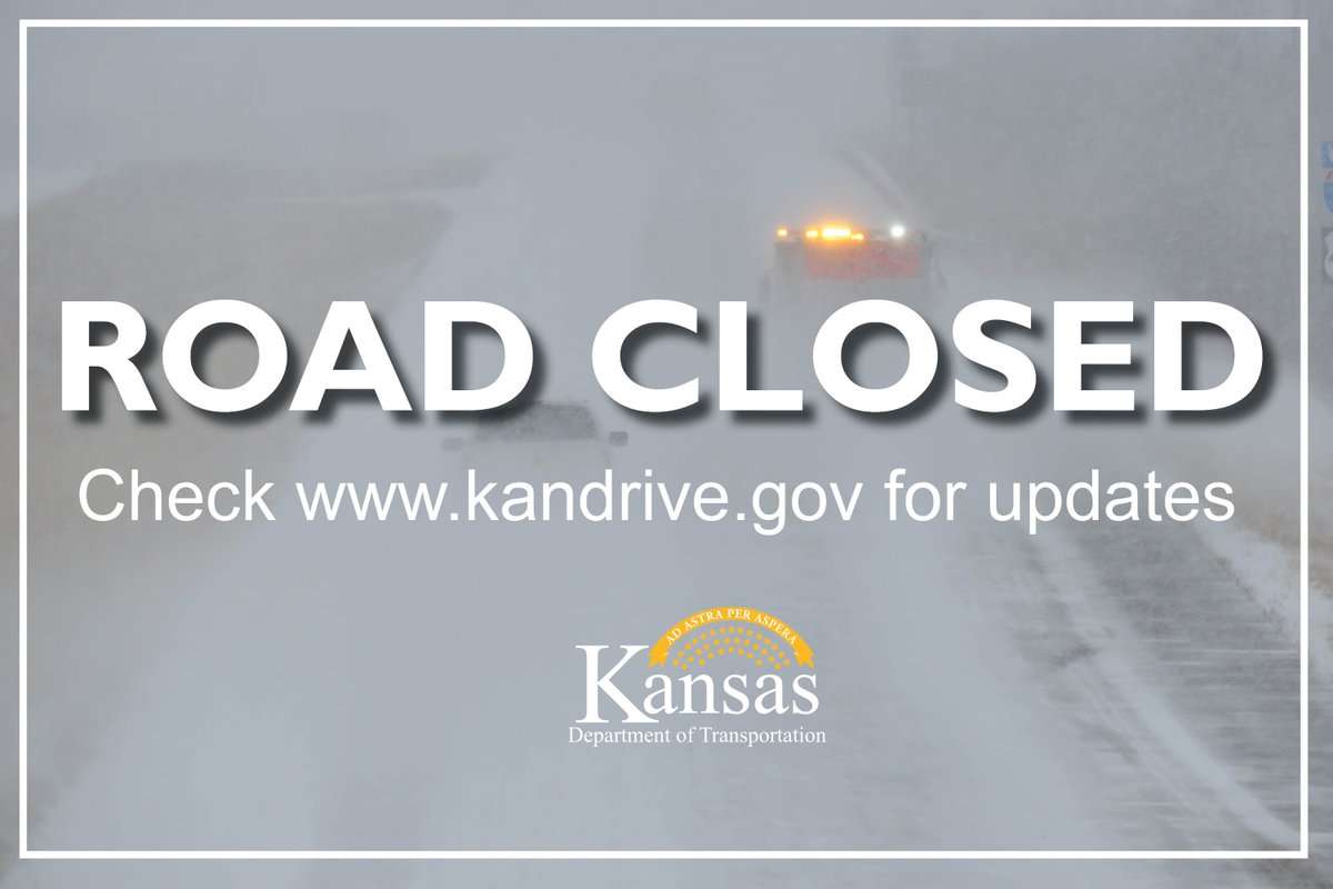 UPDATED Winter weather closes highways in north central Kansas
