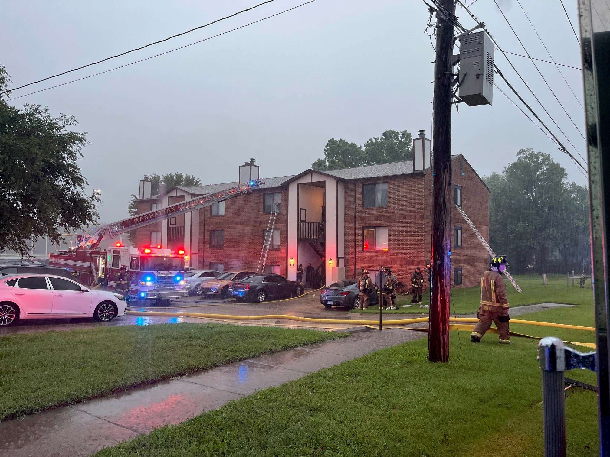 50,000 damage after Kansas apartment fire