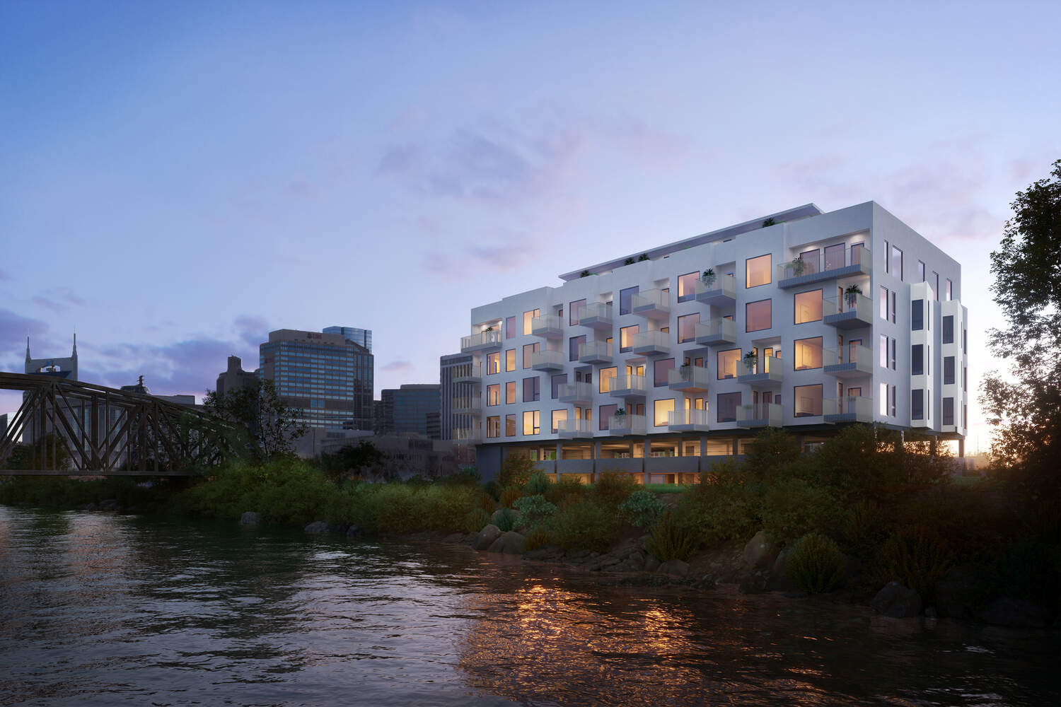 EVE Nashville Refined waterfront city living