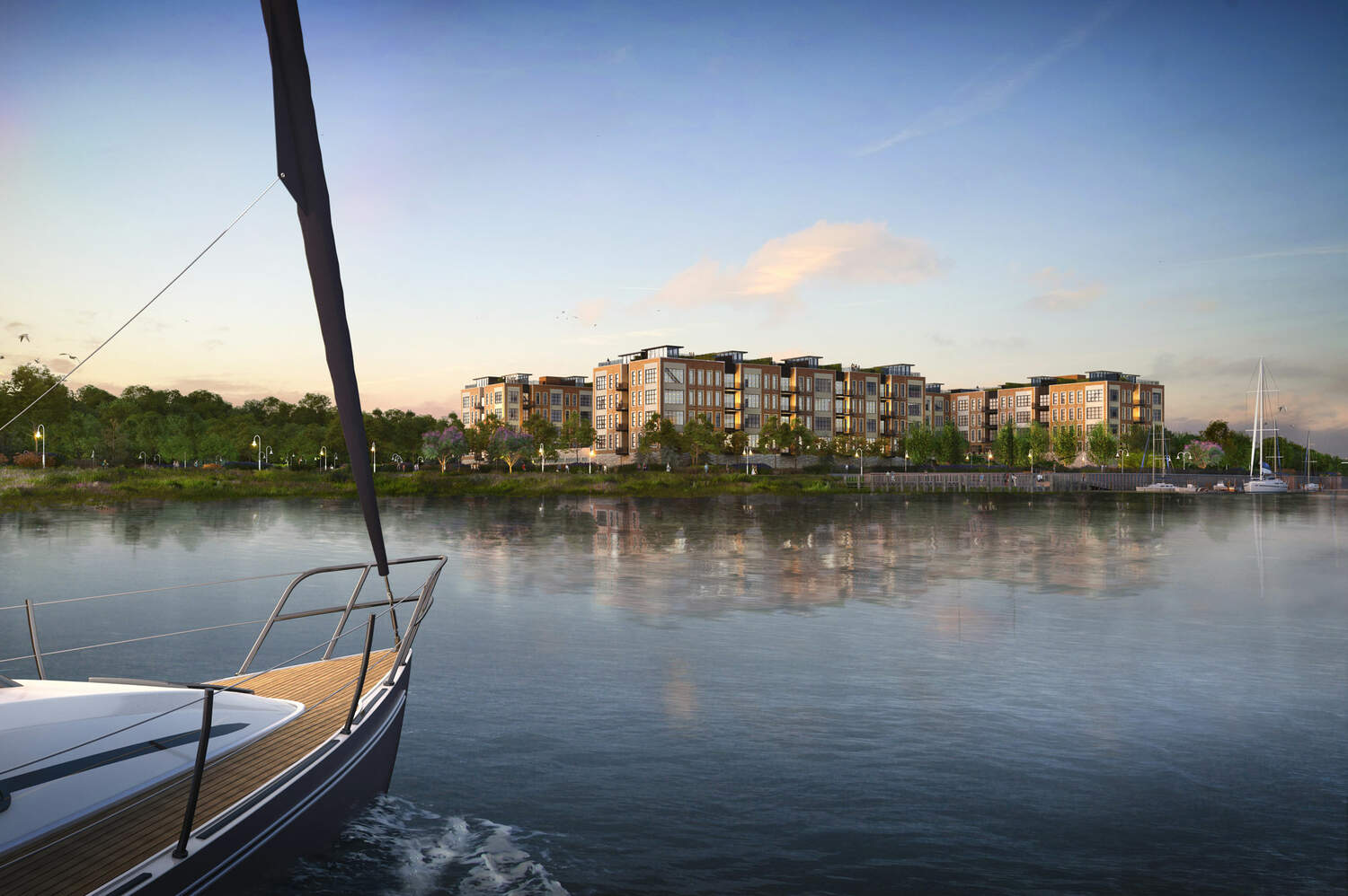 The Beacon at Garvies Point A resortstyle neighborhood