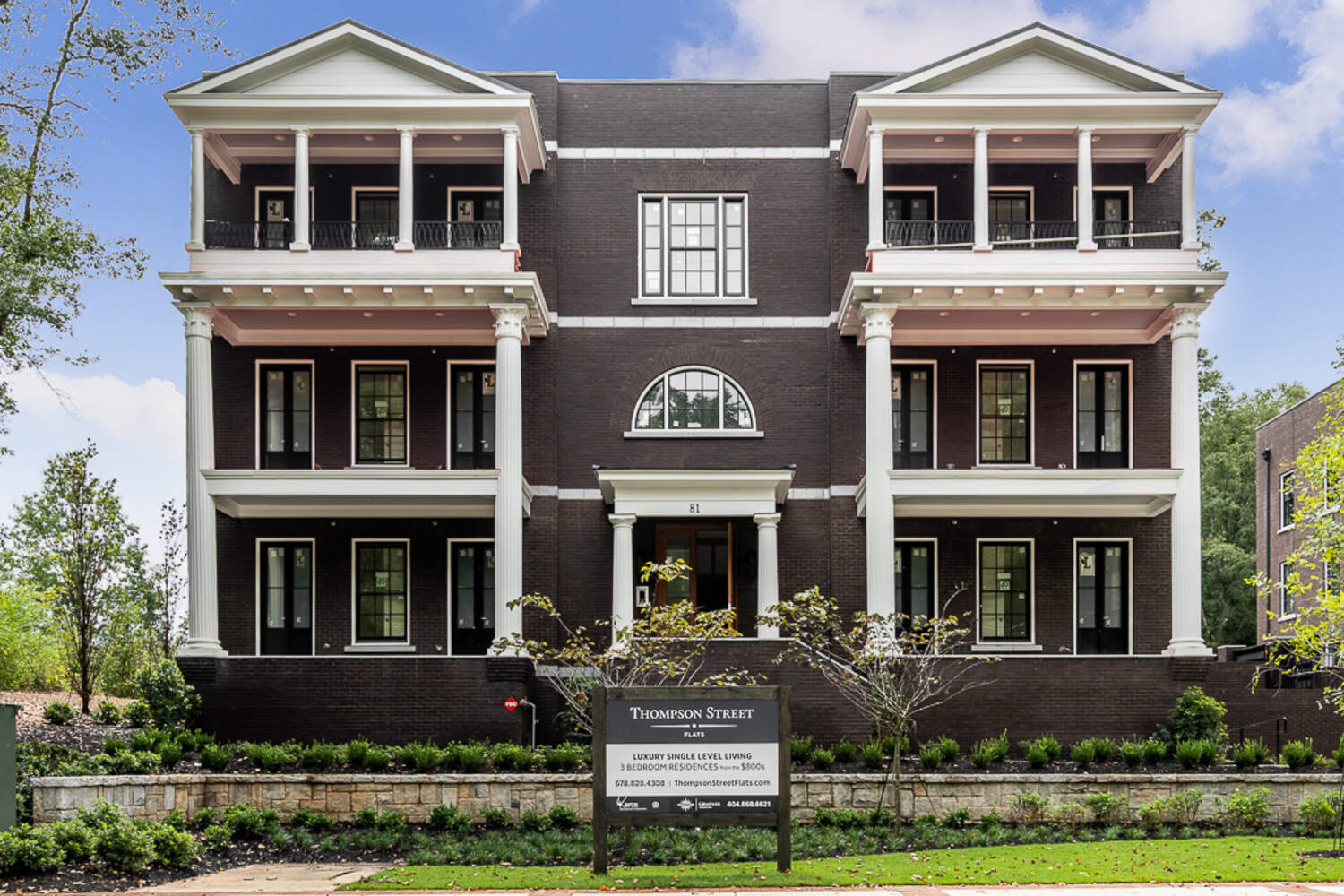 Thompson Street Flats Single level luxury living in Alpharetta