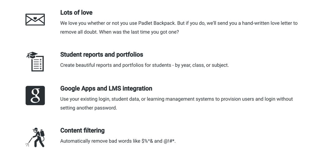 Padlet Backpack Reviews 2024 Features, Price, Alternatives