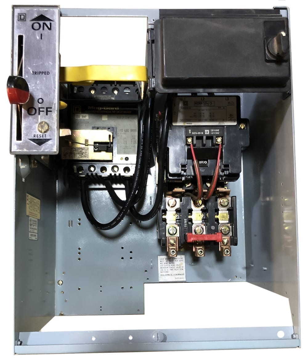Square D Model 5 100 Amp 18" Breaker Feeder Bucket Electrical Power