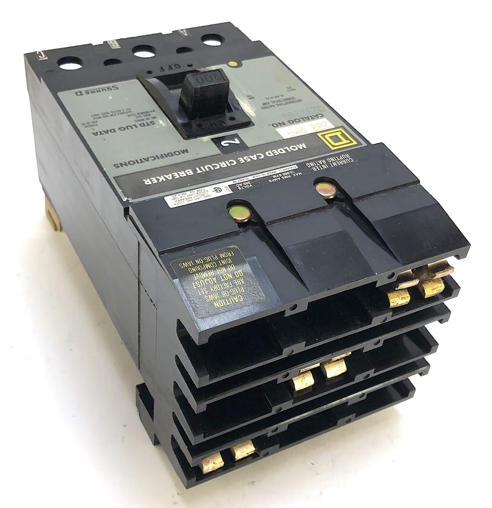 Square D Q232200 3 Pole 200 Amp 240 Vac ILine Circuit Breaker