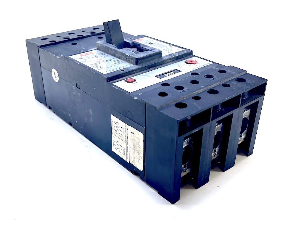 ABB Type JS 3 Pole 400 Amp 600 Vac Circuit Breaker w/400 Amp Trip