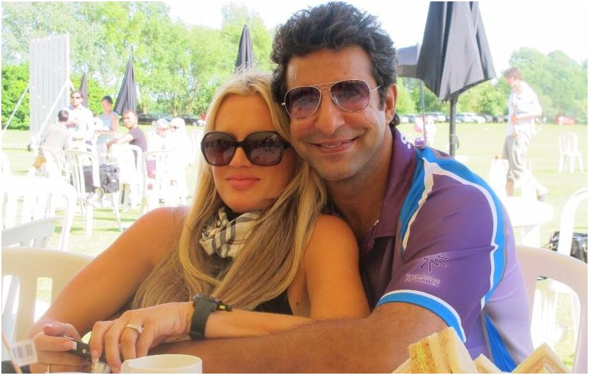 More photos Happily married Wasim Akram & Shaniera Thompson
