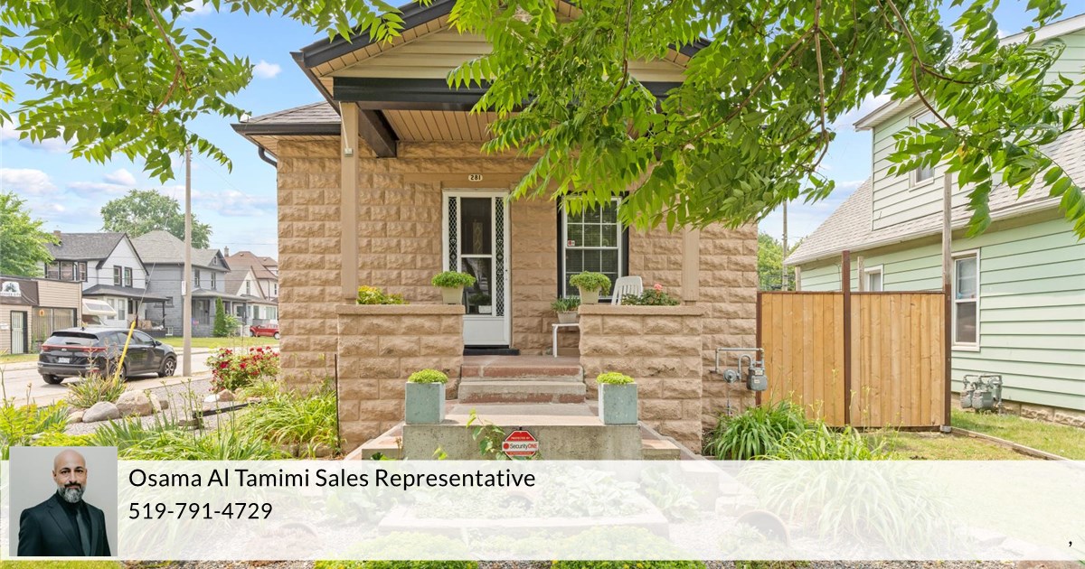 281 Pierre Ave, Windsor, ON N9A 2J6