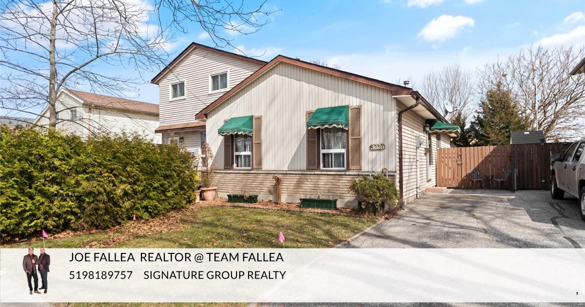 3026 Erindale Crescent, Windsor, ON N8W 4Y8