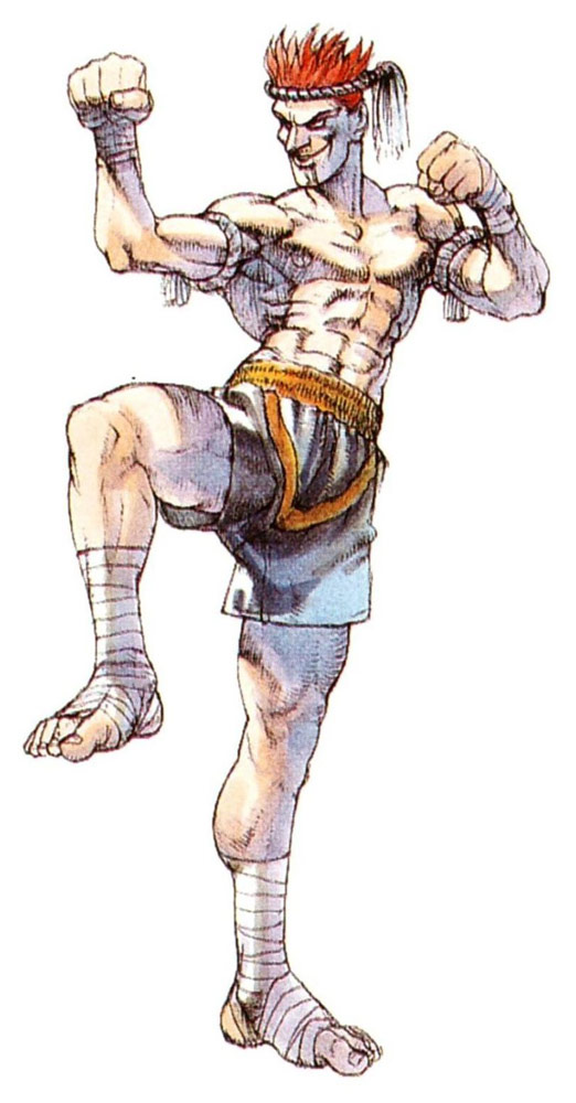 Adon artwork 1, Street Fighter 1