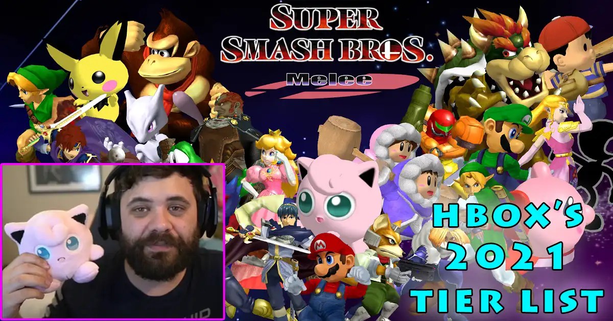 Melee Tier List 2023 Hungrybox Shares His 2021 Super Smash Bros. Melee Tier List, Updated For The Era Of Online Play