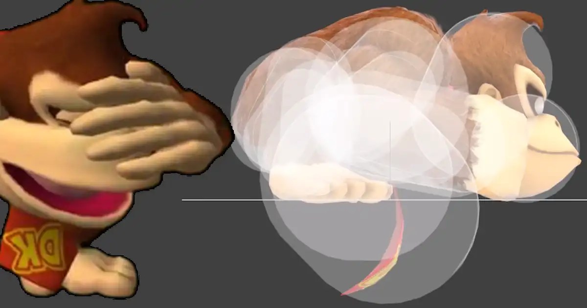 Did you know that Donkey Kong has an awful hurtbox on his tie in Super