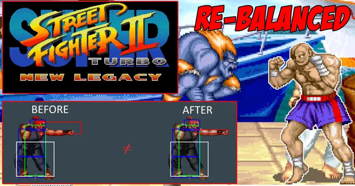 Street Fighter 2 rebalanced after 17 years via mod; check out patch