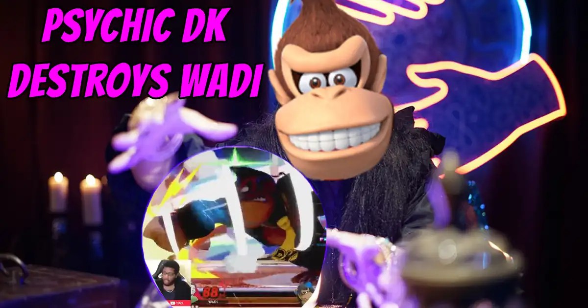 Pro Super Smash Bros. Ultimate player visibly shaken as psychic Donkey